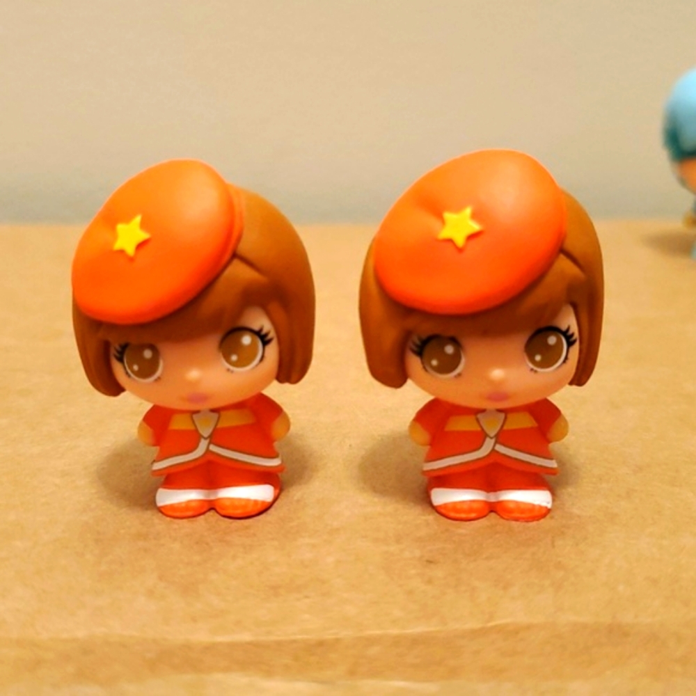 Rainbow Brite Micro 1.5" Cheebee - Lala Orange 🧡
